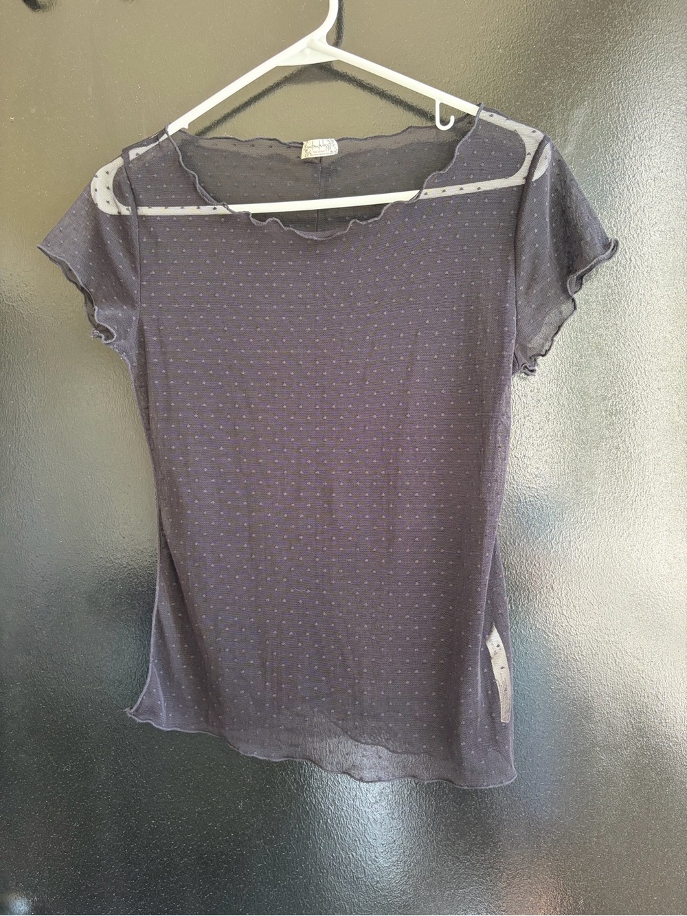 Free People Mesh Top